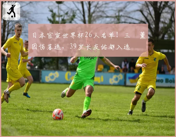 日本官宣世界杯26人名单！三笘薰因伤落选，39岁长友佑都入选
